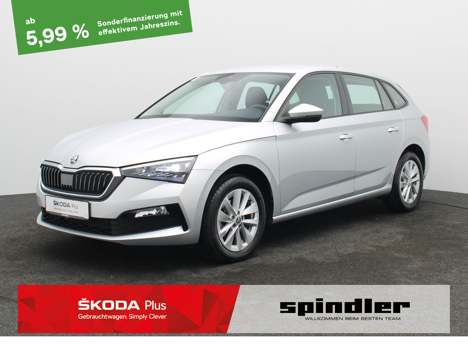 Scala Ambition 1.5TSI DSG/ Smart Link+, LED, ACC