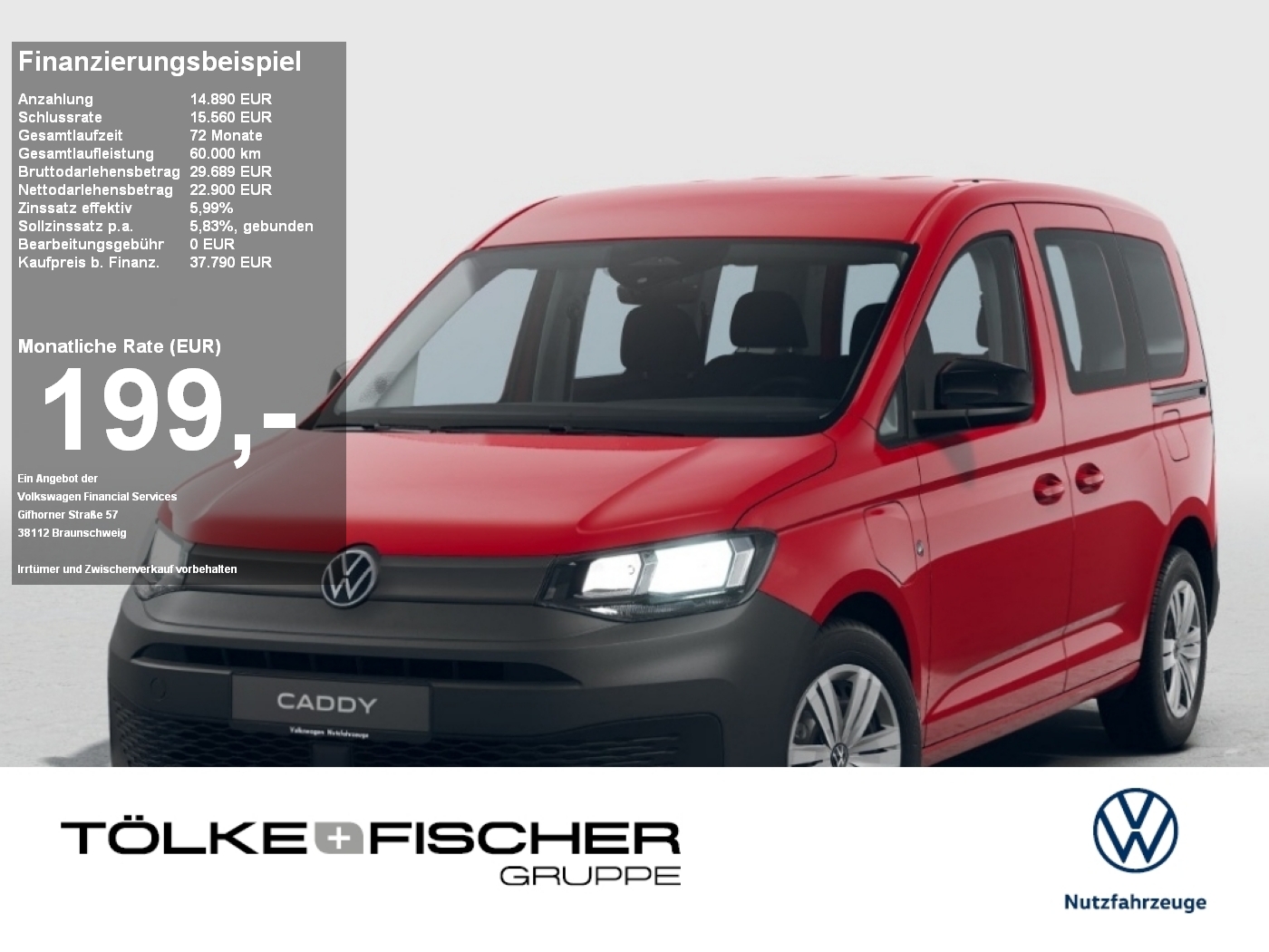 Caddy 1.5 l eHybrid 19.7 kWh Automatik 5 Sitzer