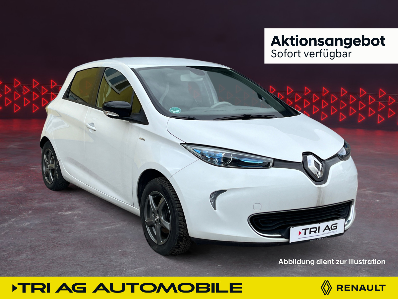 Zoe Intens Z.E 40 zzgl. Batteriemiete GRA PDC SHZ Navi Klimaautomatik 17-Zoll-Alu