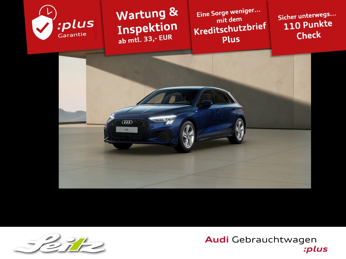 A3 Sportback 35 TFSI S line *MATRIX*NAVI*PARKSENSOR*