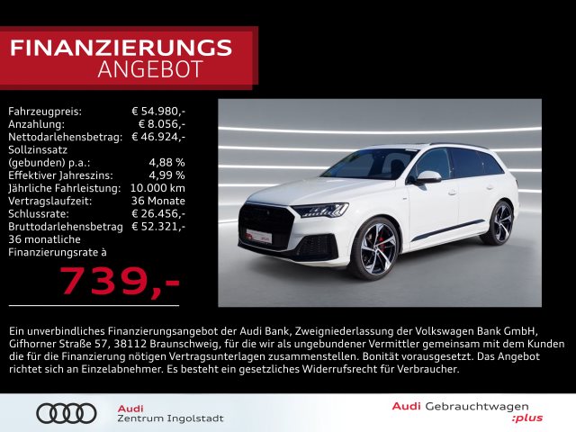 Q7 SUV S line Q7 45 TDI qu S line edition MATRIX