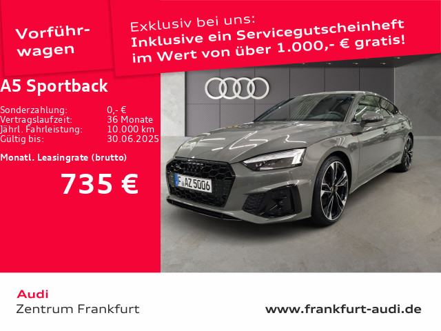 Audi A5 Sportback 40 TDI quattro S line VC