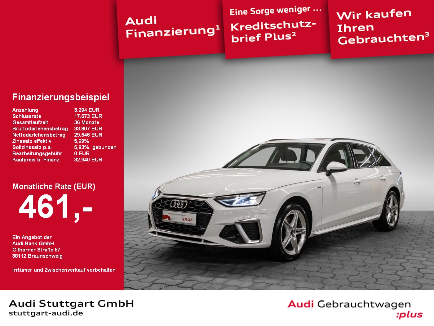 Audi A4 Avant 35 TFSI S line