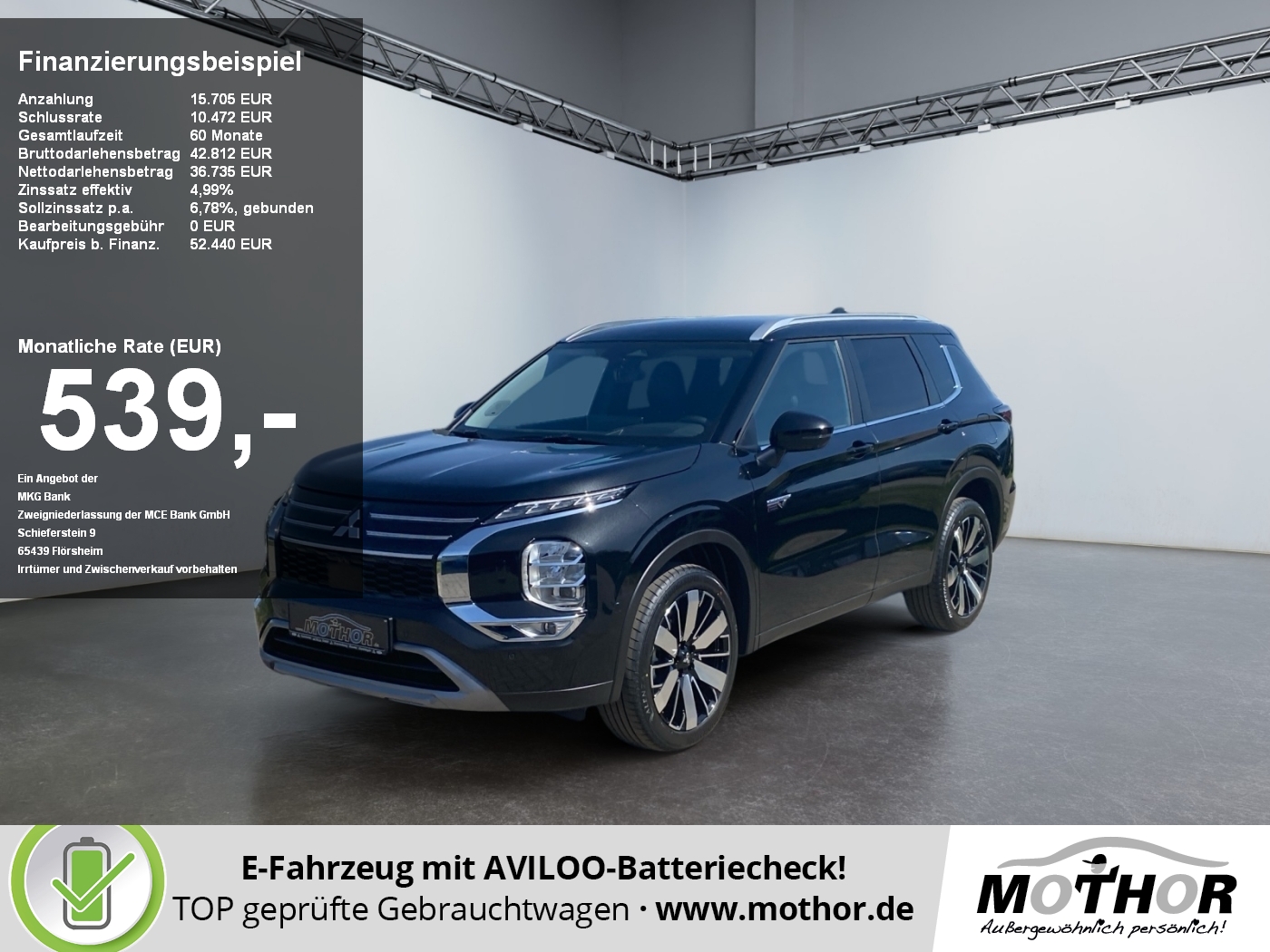 Outlander Intro Edition 2.4 PHEV ACC PDC FLA STH