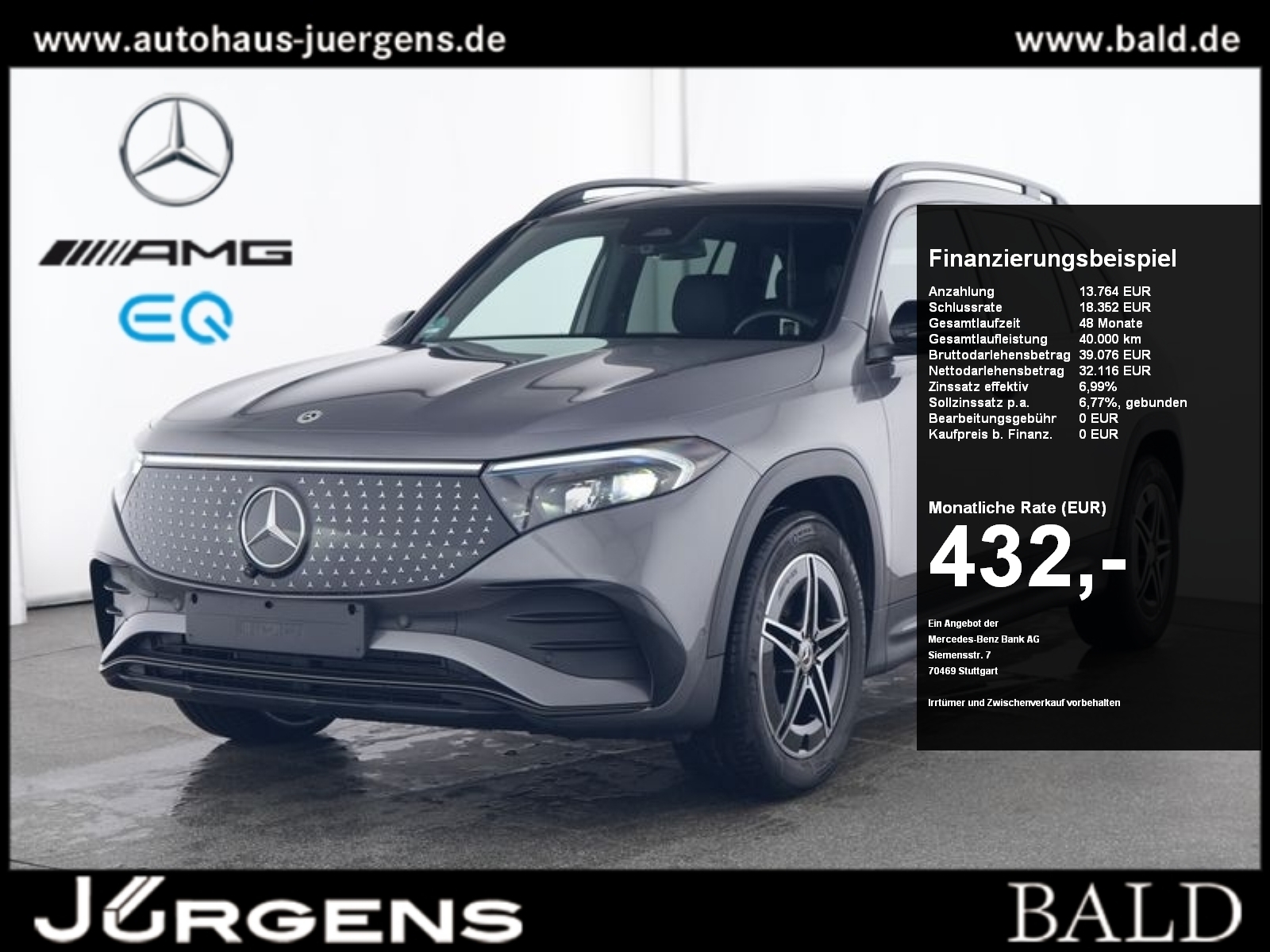 Mercedes-Benz EQB 250 AMG-Sport Night
