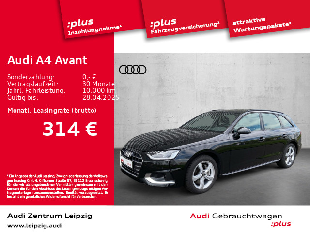 Audi A4 Avant 40 TFSI advanced Business Tour