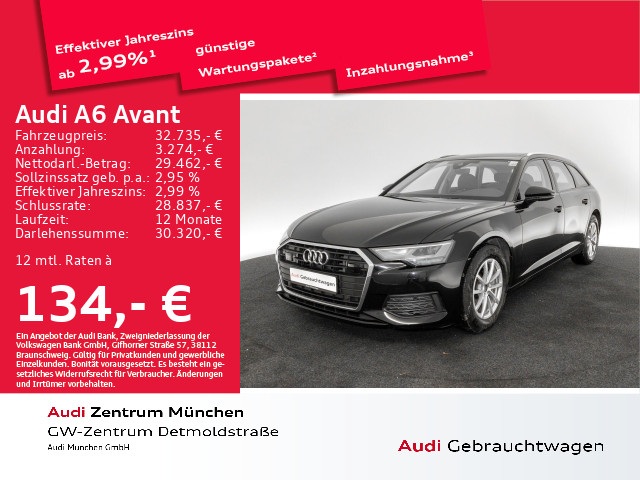 A6 Avant 40 TDI S tronic StdHzg/Pano/Navi+