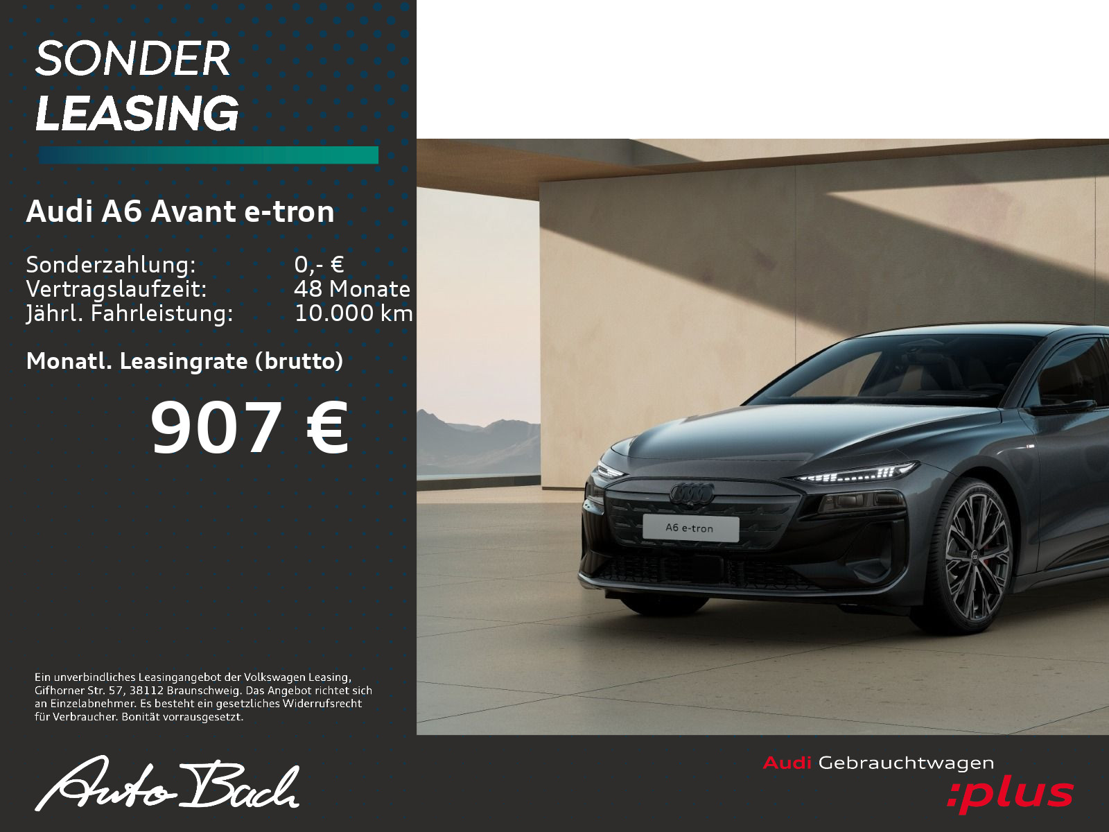A6 e-tron S line performance LED Panorama virtual ACC B&O