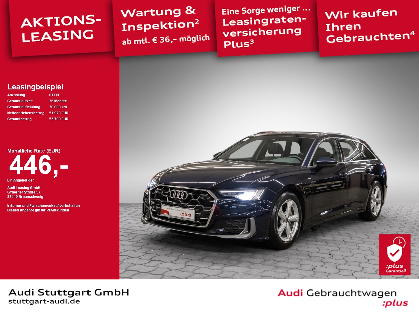 Audi A6 Avant S line 40 TDI quattro VC
