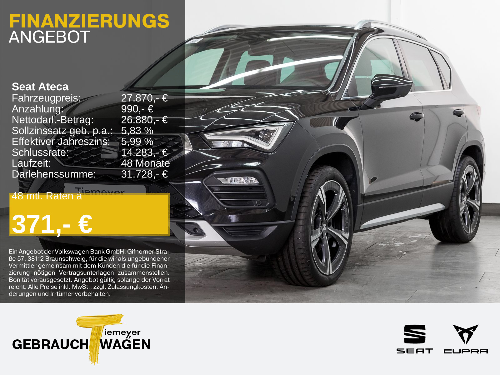 Ateca 2.0 TDI DSG 4D XPERIENCE beats LM19 AHK