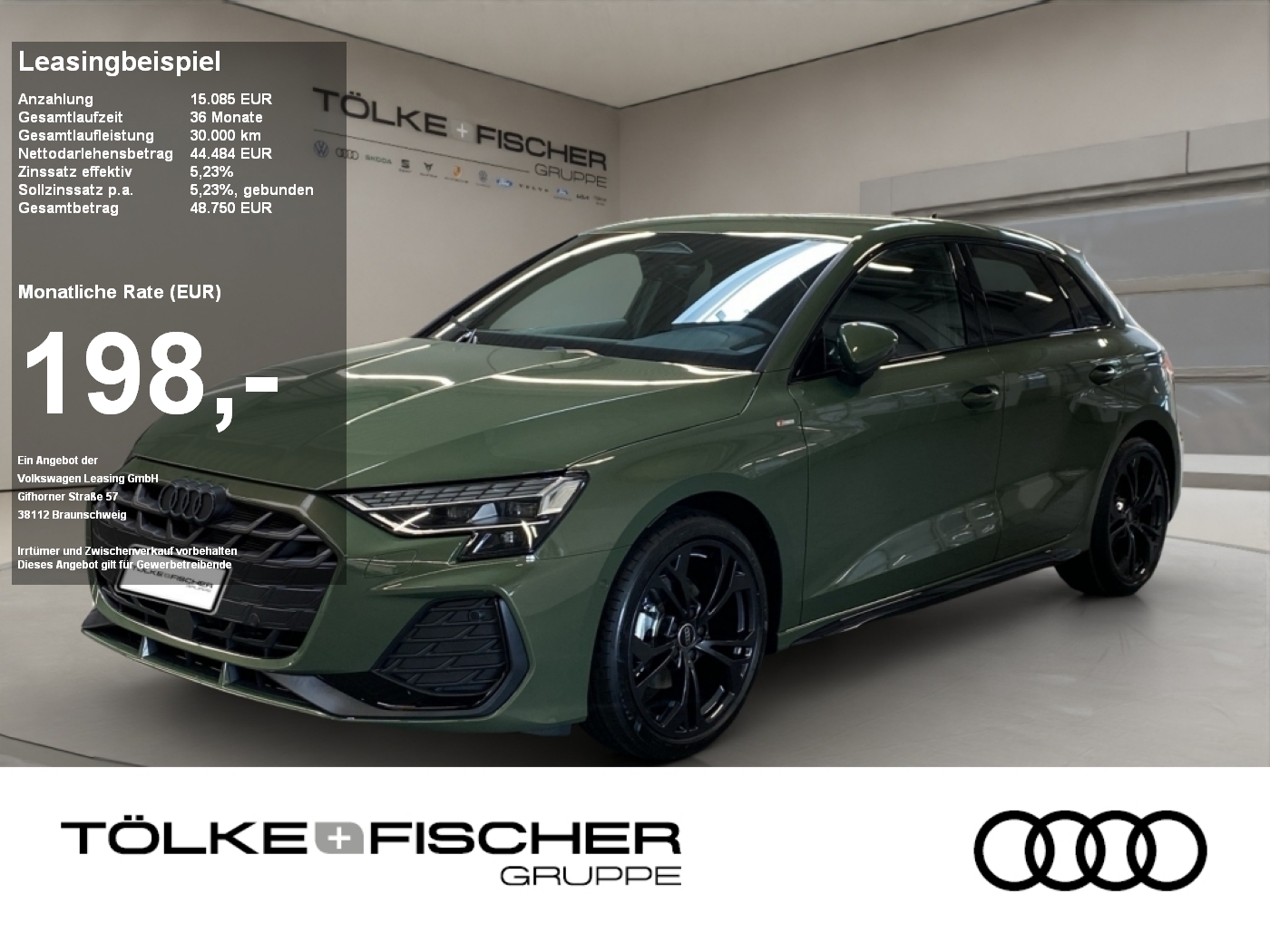 A3 Sportback S line 35 TFSI 110 kW S tronic