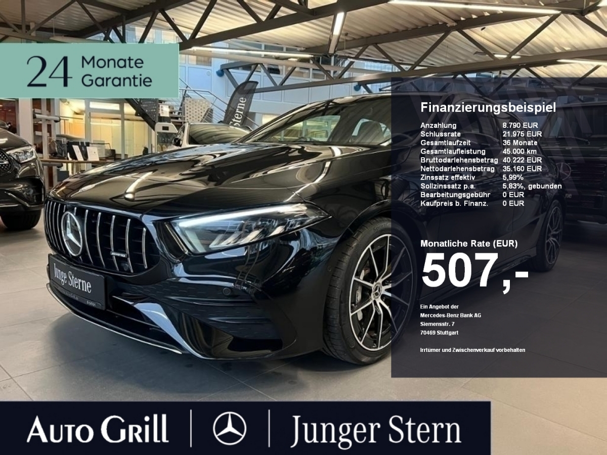 Mercedes-Benz A 35 AMG Burm Perf Sitz Lenk