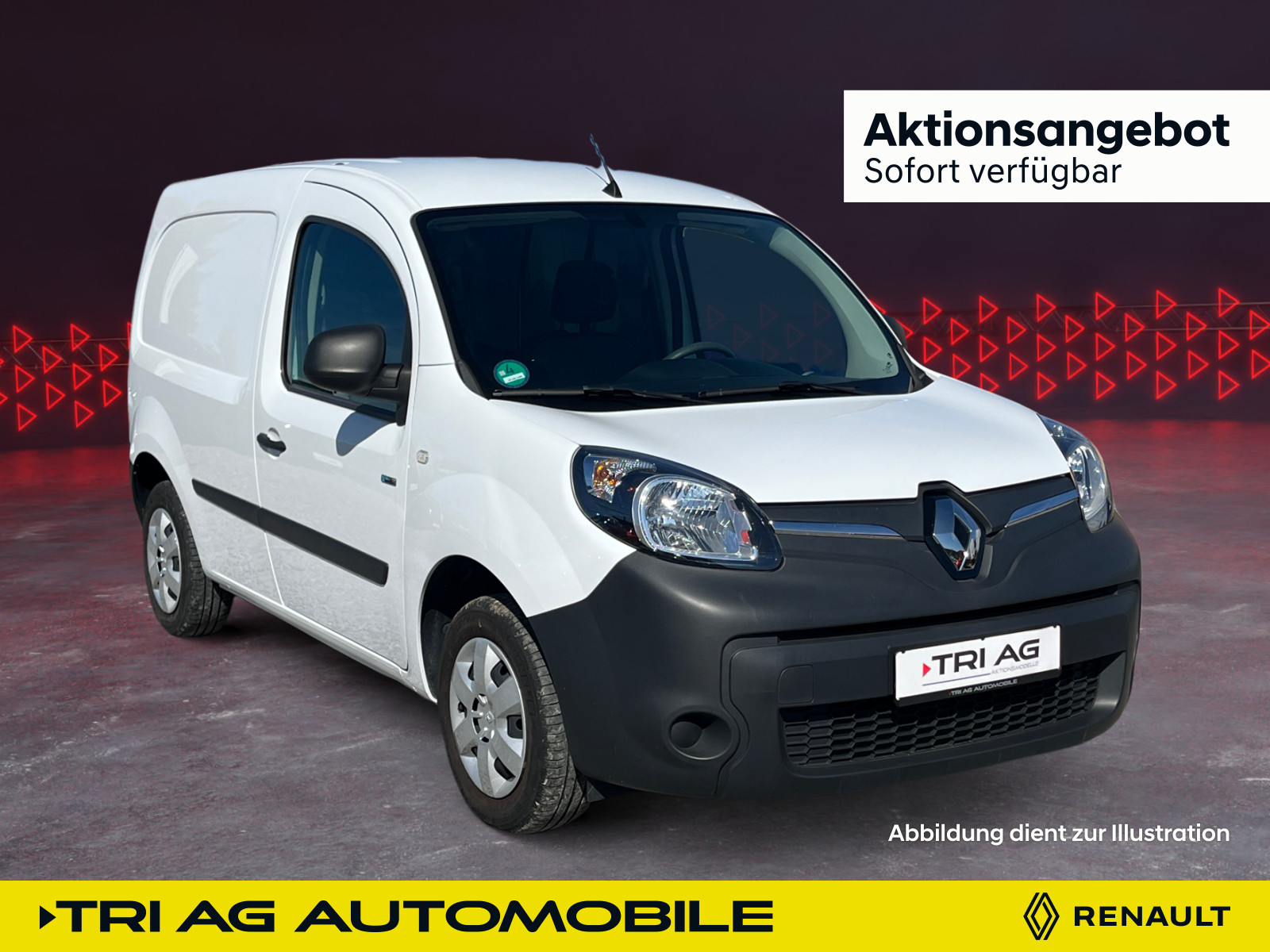 Kangoo Rapid Z.E. 100% Elektrisch inklusive Batterie
