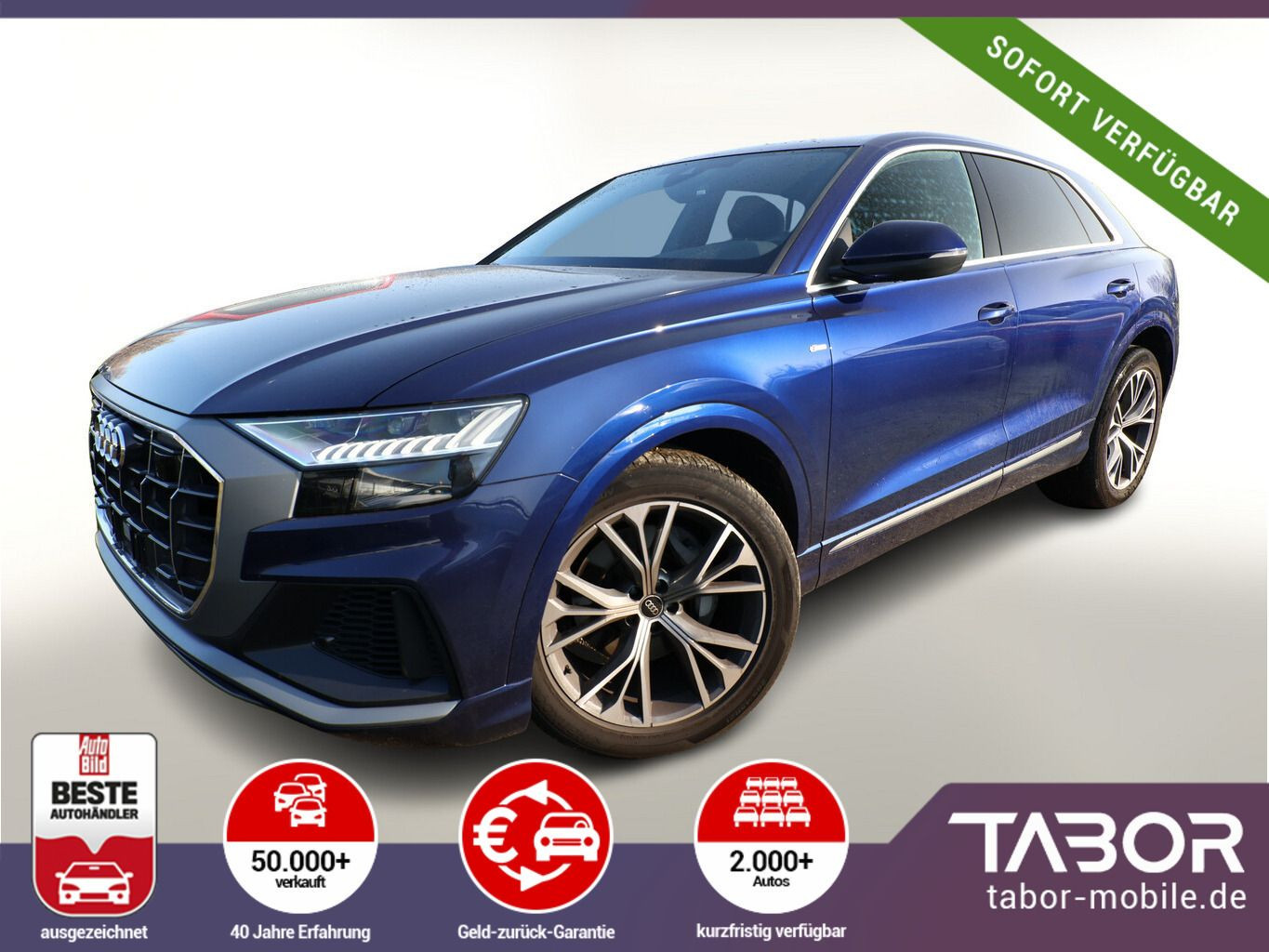 Q8 55 TFSI 2xS line 21Z Tour Matrix Pano Keyl