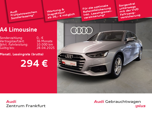 Audi A4 Limousine 35 TDI advanced VC