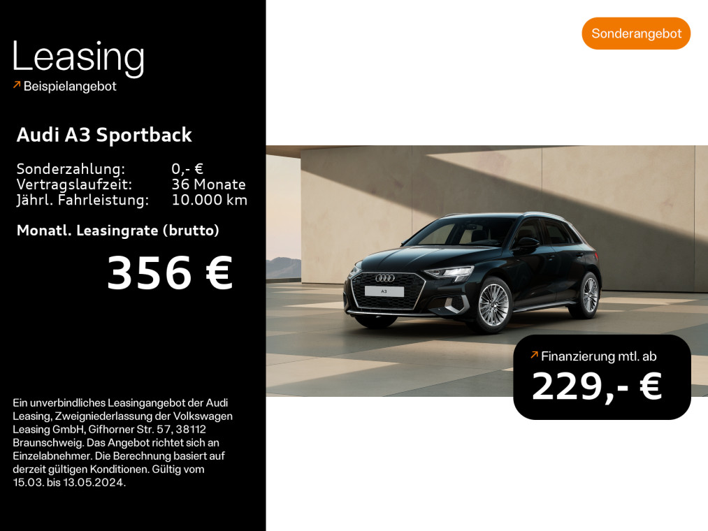 Audi A3 Sportback Advanced 35 TFSI