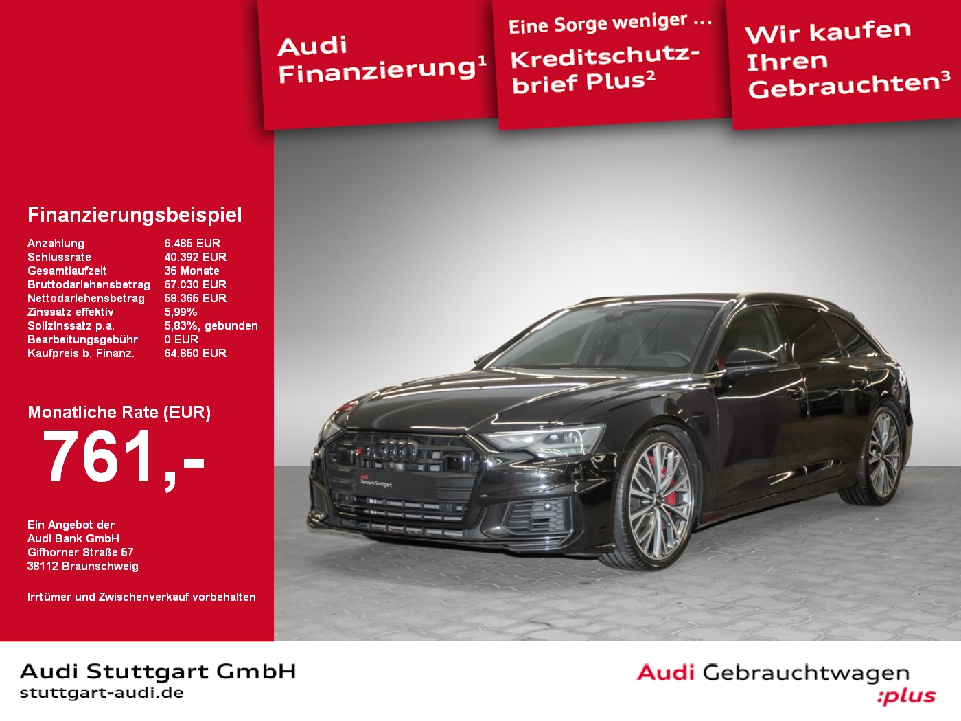 Audi S6 3.0 TDI quattro Avant °