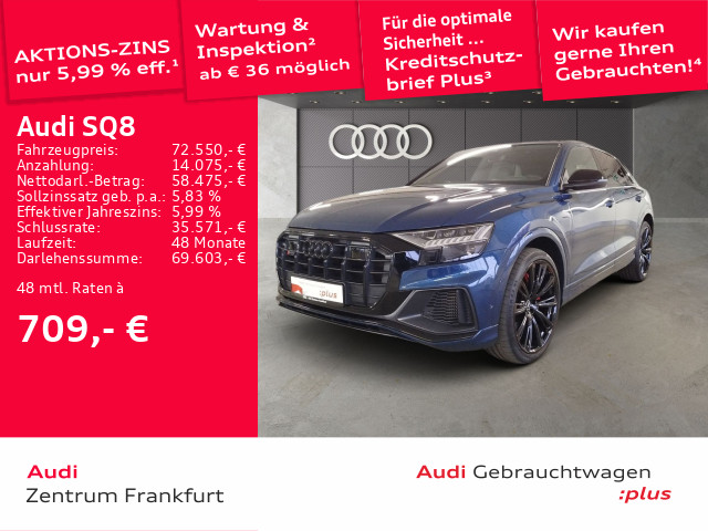 SQ8 TFSI tiptronic MatrixLED Luft HuD StdHz Panorama