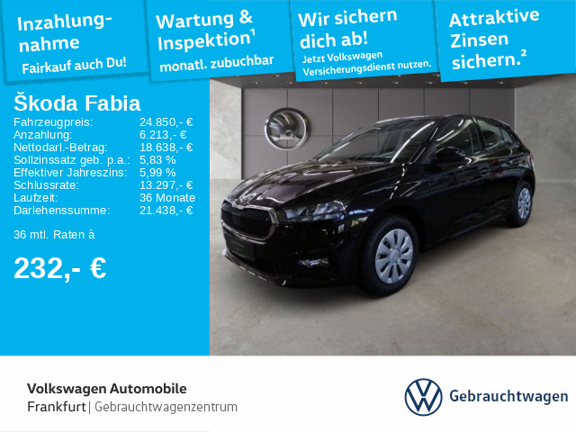 Skoda Fabia 1.0 TSI Selection