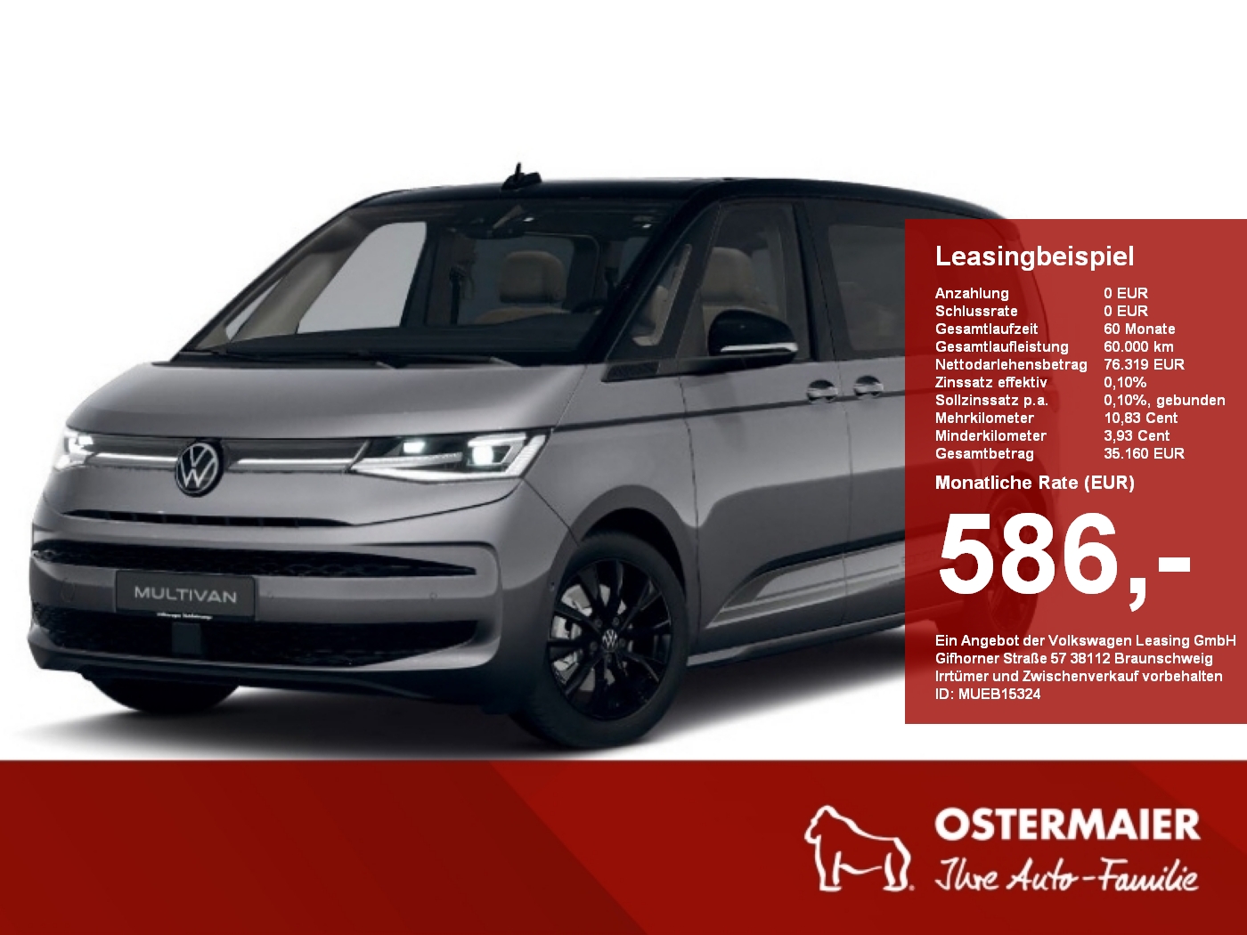 Volkswagen T7 Multivan 1.5 TSI Multivan Life Edition