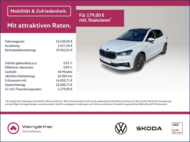 Skoda Fabia 1.0 TSI