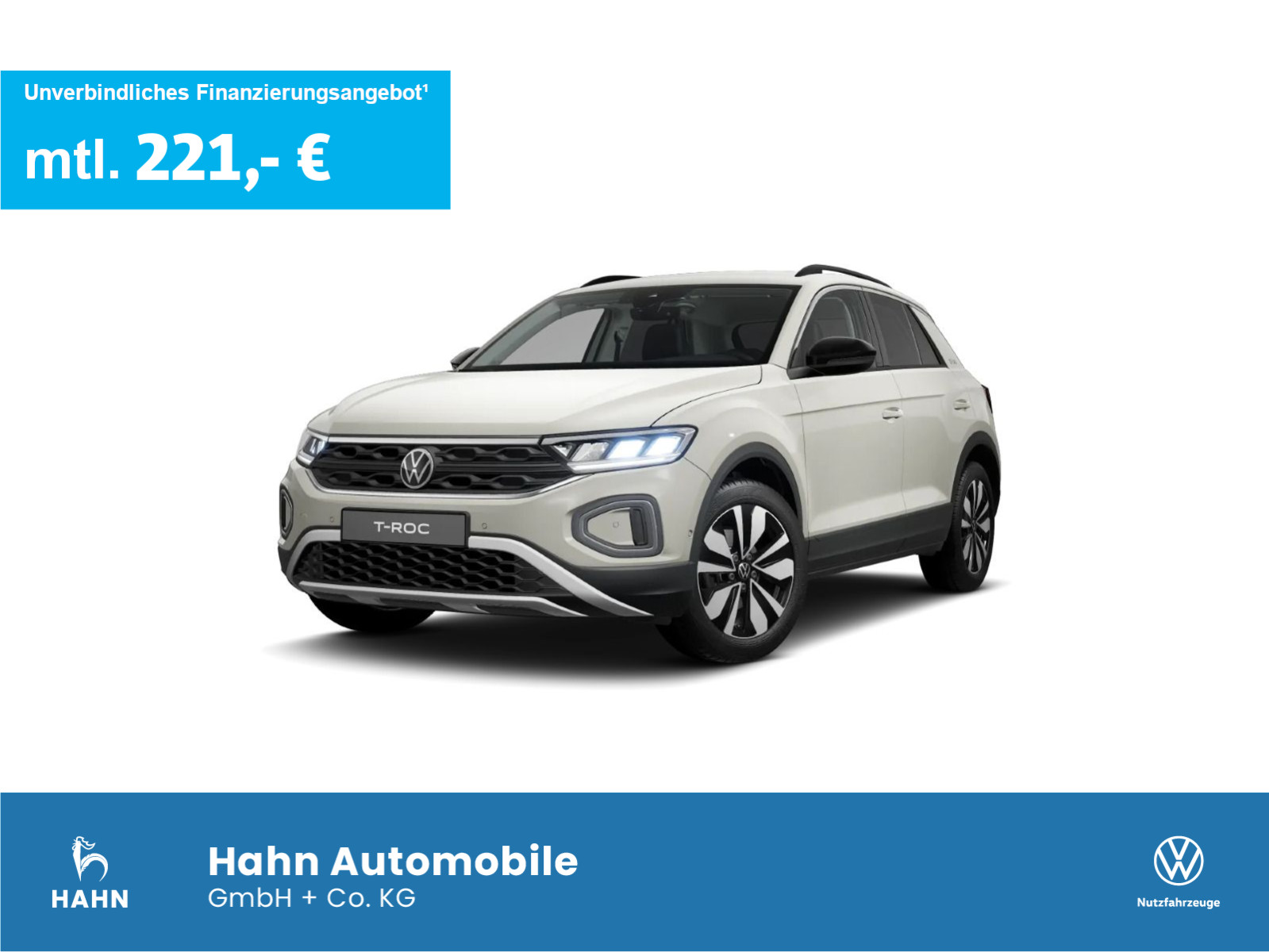 T-Roc GOAL 1.0TSI ALLWETTER SITZHZG KAMERA LED