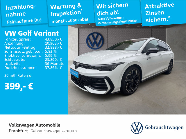 Volkswagen Golf Variant 1.5 l R-Line eTSI OPF 110 k W (150 ) rieb e