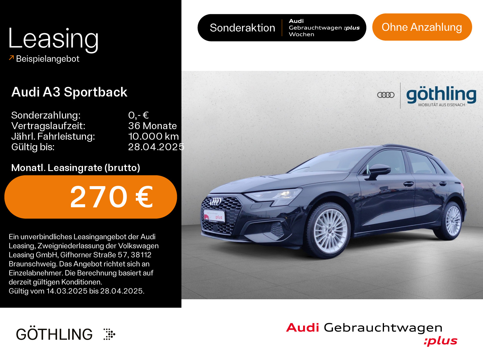 A3 Sportback 35 TDI Advanced *LED*Navi+*Kamera*