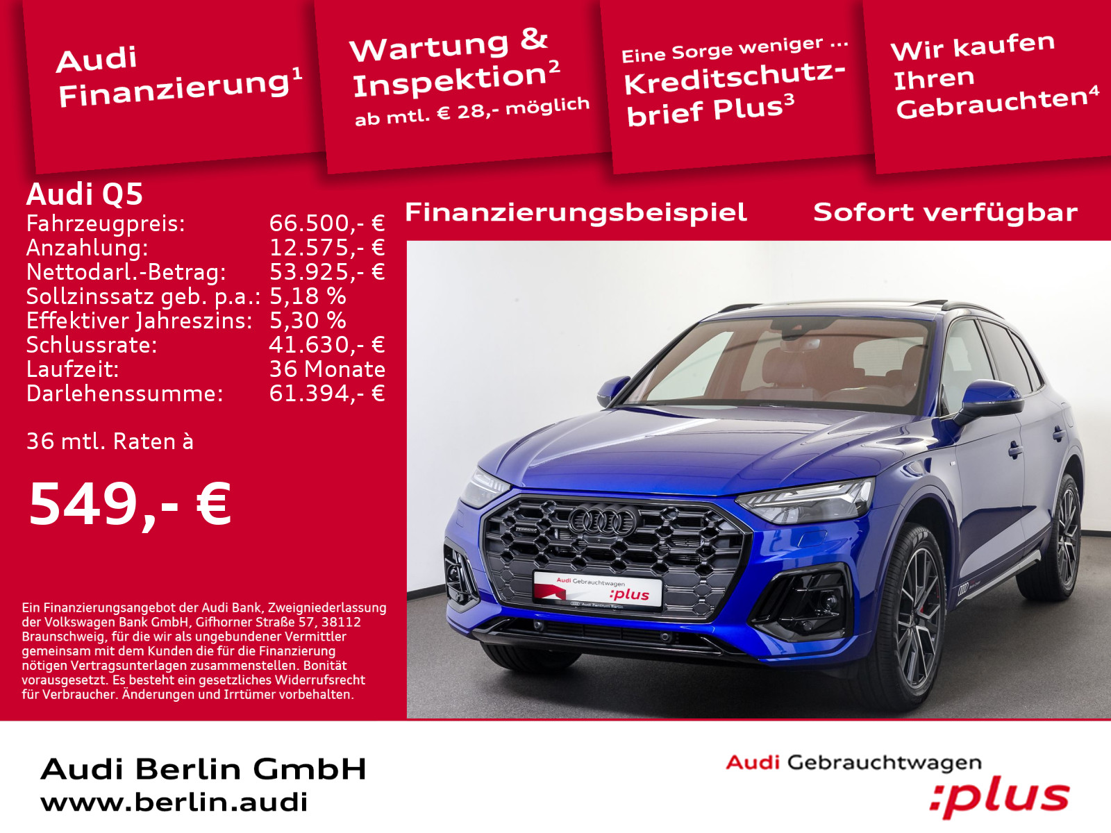 Audi Q5 S line 55 TFSI e quattro