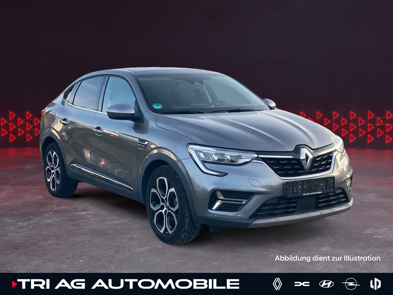 Renault Arkana Intens E-Tech Hybrid Glas