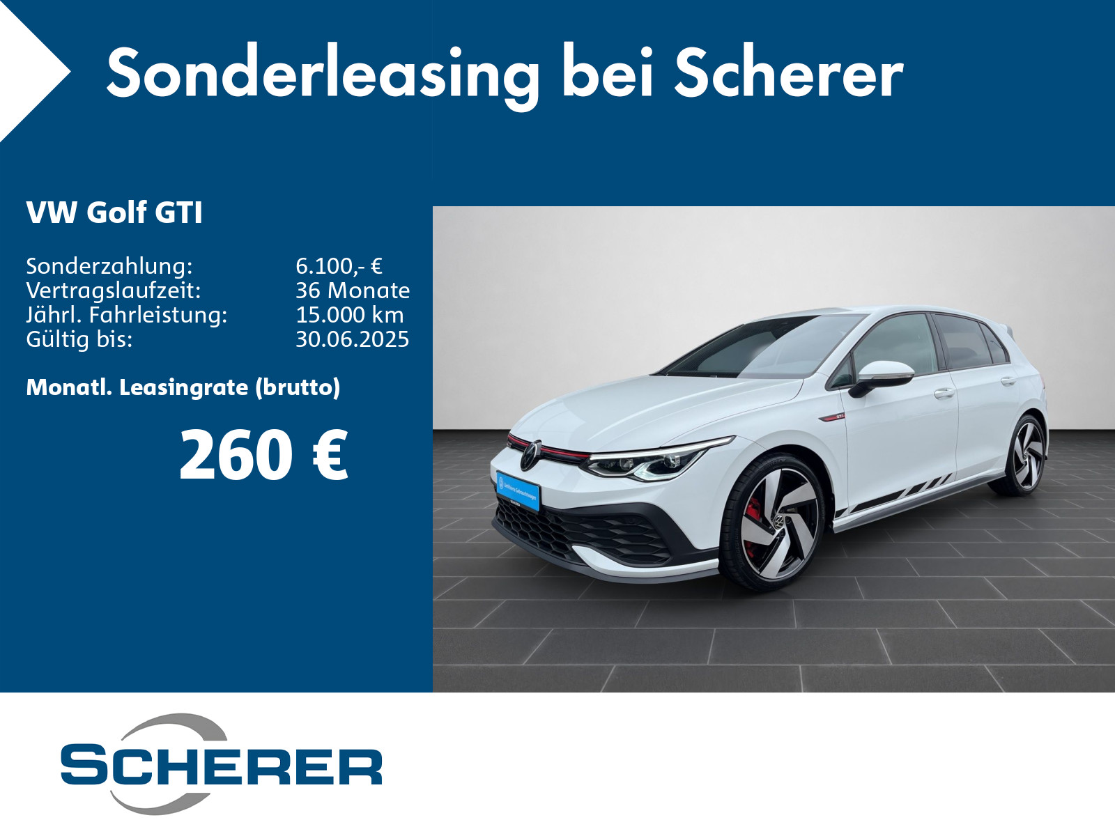 Golf GTI Clubsport 2.0 TSI DSG LED+ NAVI LEDER PDC SHZ