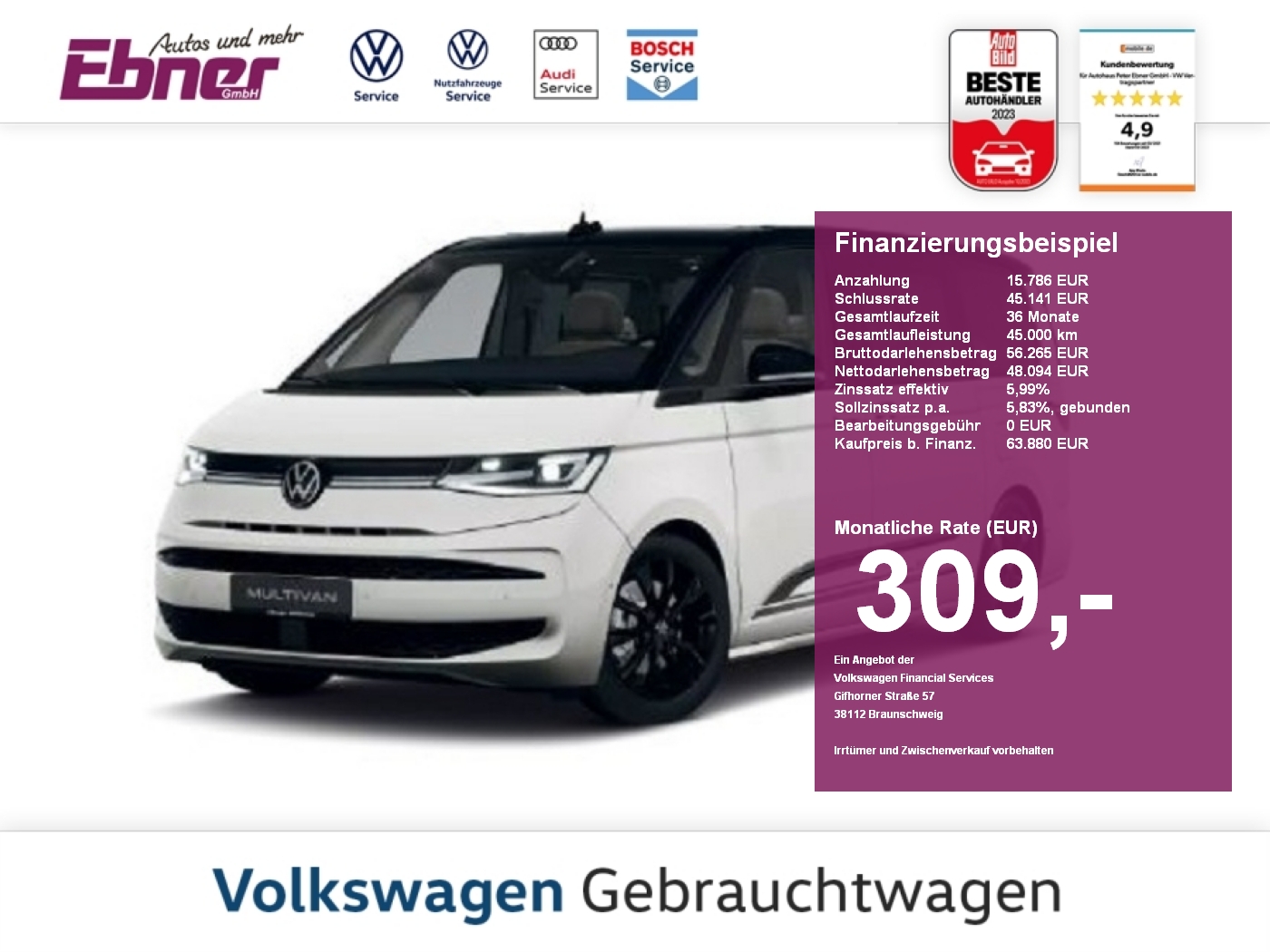 Volkswagen T7 Multivan Multivan LANG EDITION TDI 18