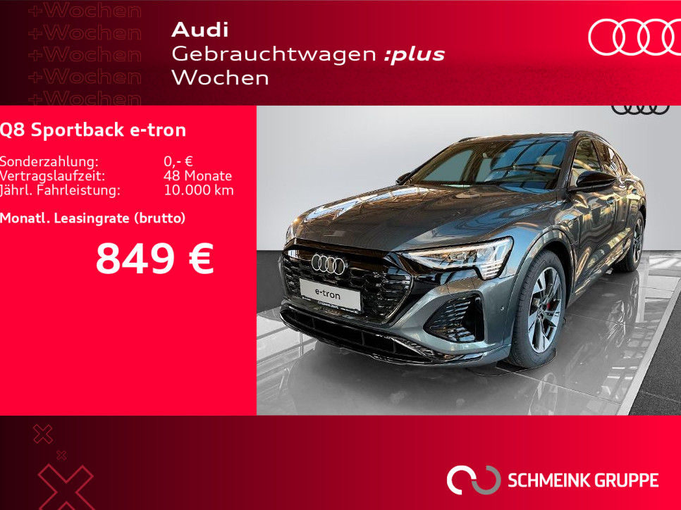 Q8 Sportback e-tron 55 S line quattro HUD Matrix