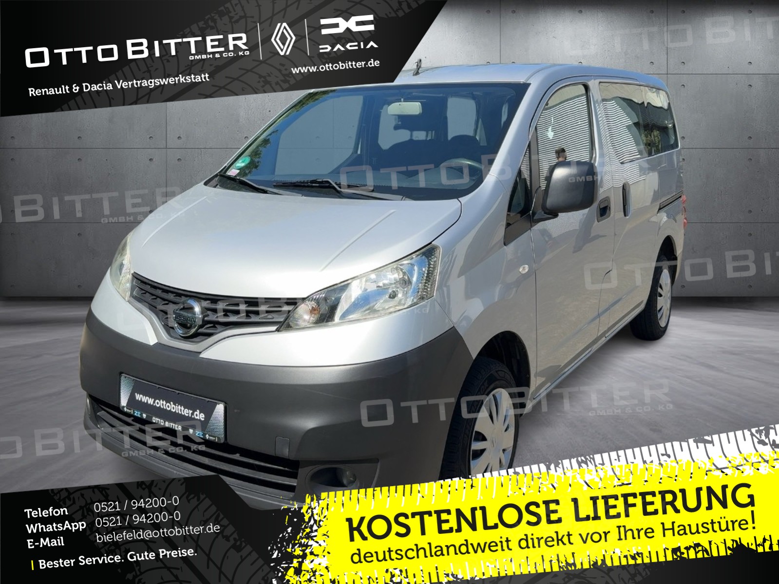NV200 1.6 Evalia Premium 7-SITZER