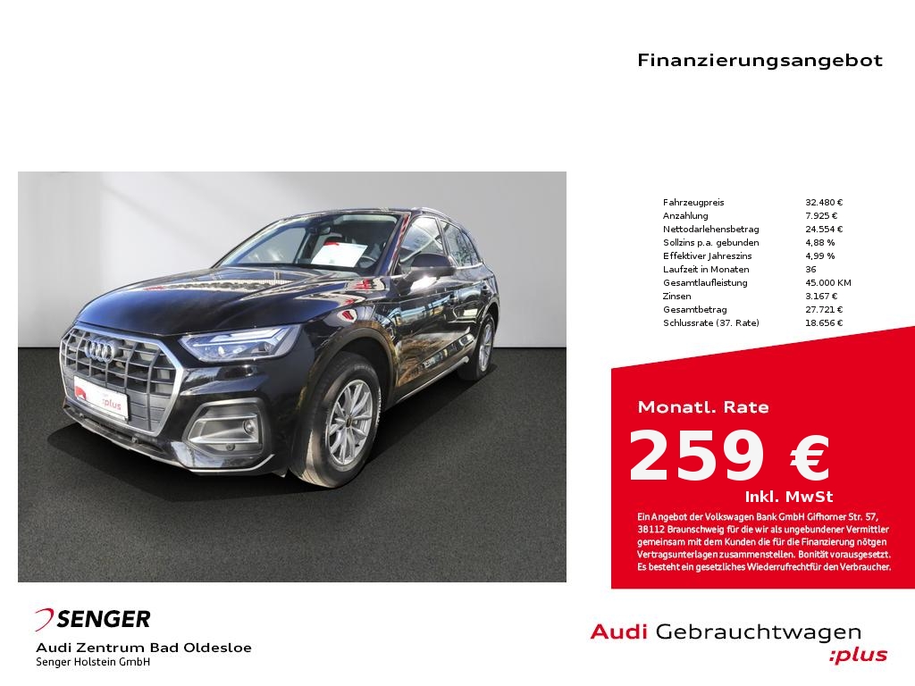 Q5 40 TDI quattro Sitzhzg. Navi LED virtual-Co.