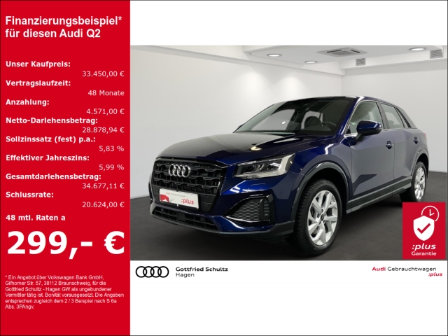 Q2 35 TDI S-tronic LED NAV ACC KAMERA advanced
