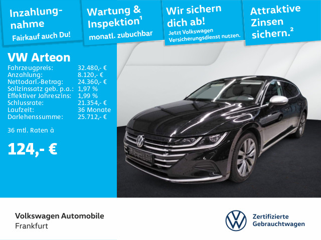Volkswagen Arteon 2.0 TSI Elegance Alu DC IQ LIGHT