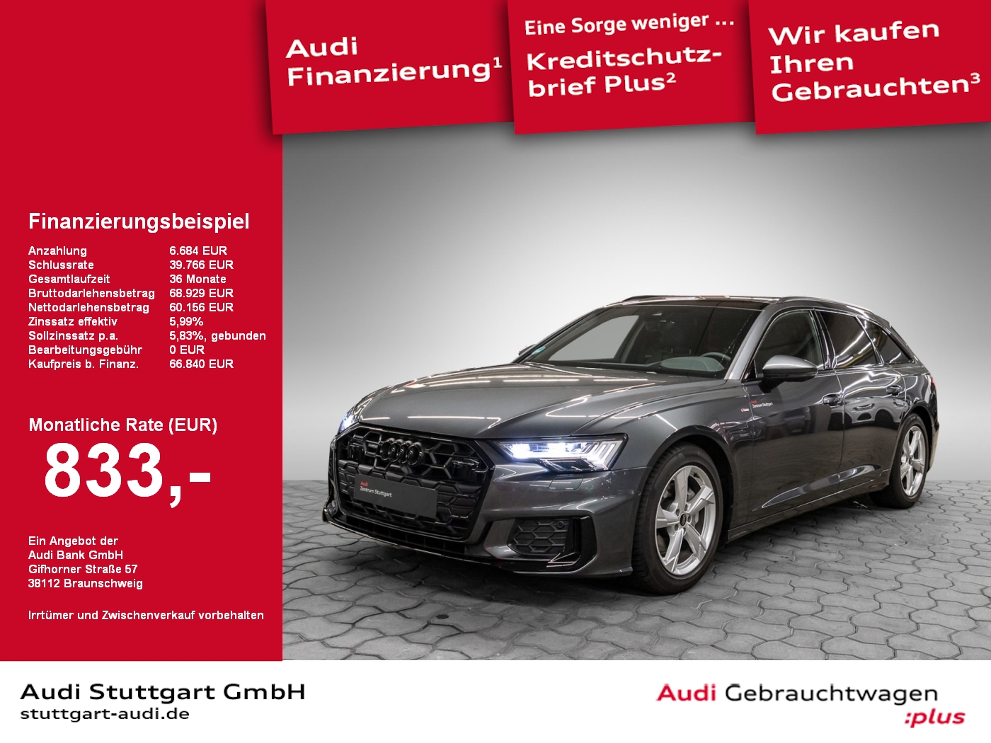 Audi A6 Avant S line 40 TDI quattro