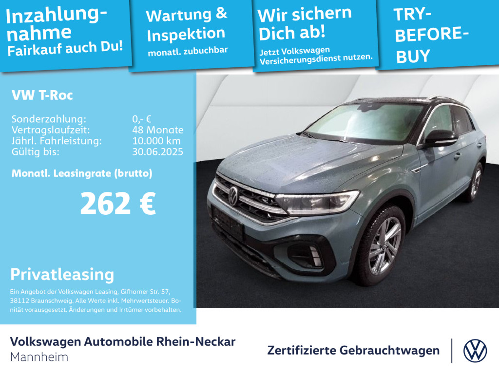 T-Roc 2.0 TDI R-Line DSG Navi AHK Kamera uvm
