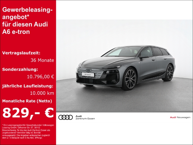 A6 e-tron AVANT E-TRON PERFORMANCE 270 kW EDITION ONE GREY