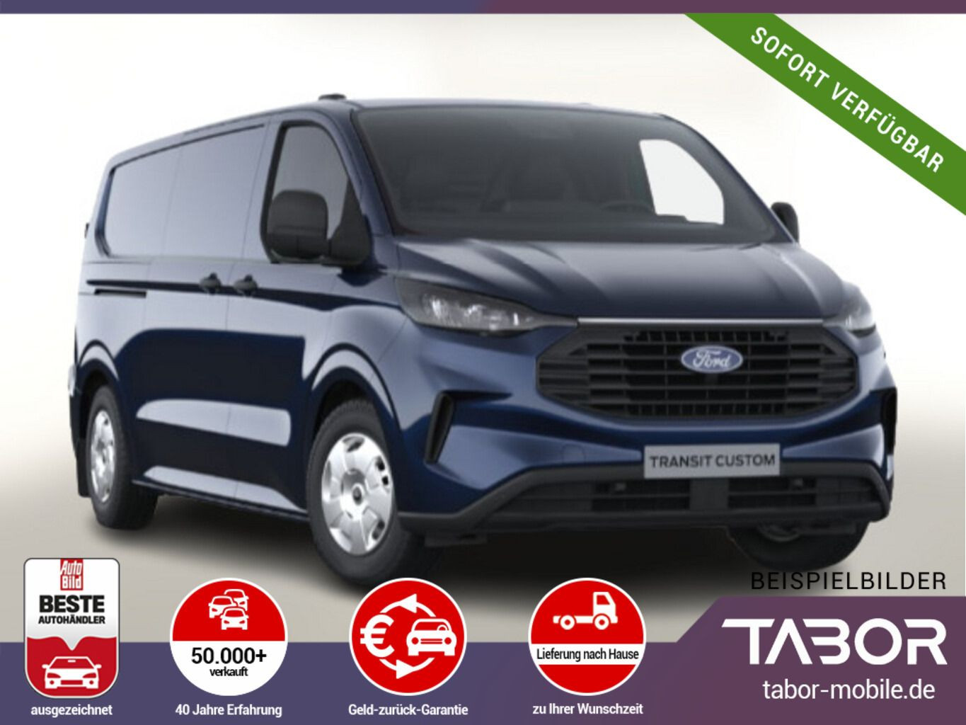 Transit Custom TDCI 136 Trend 300L2 Kam PDC Temp