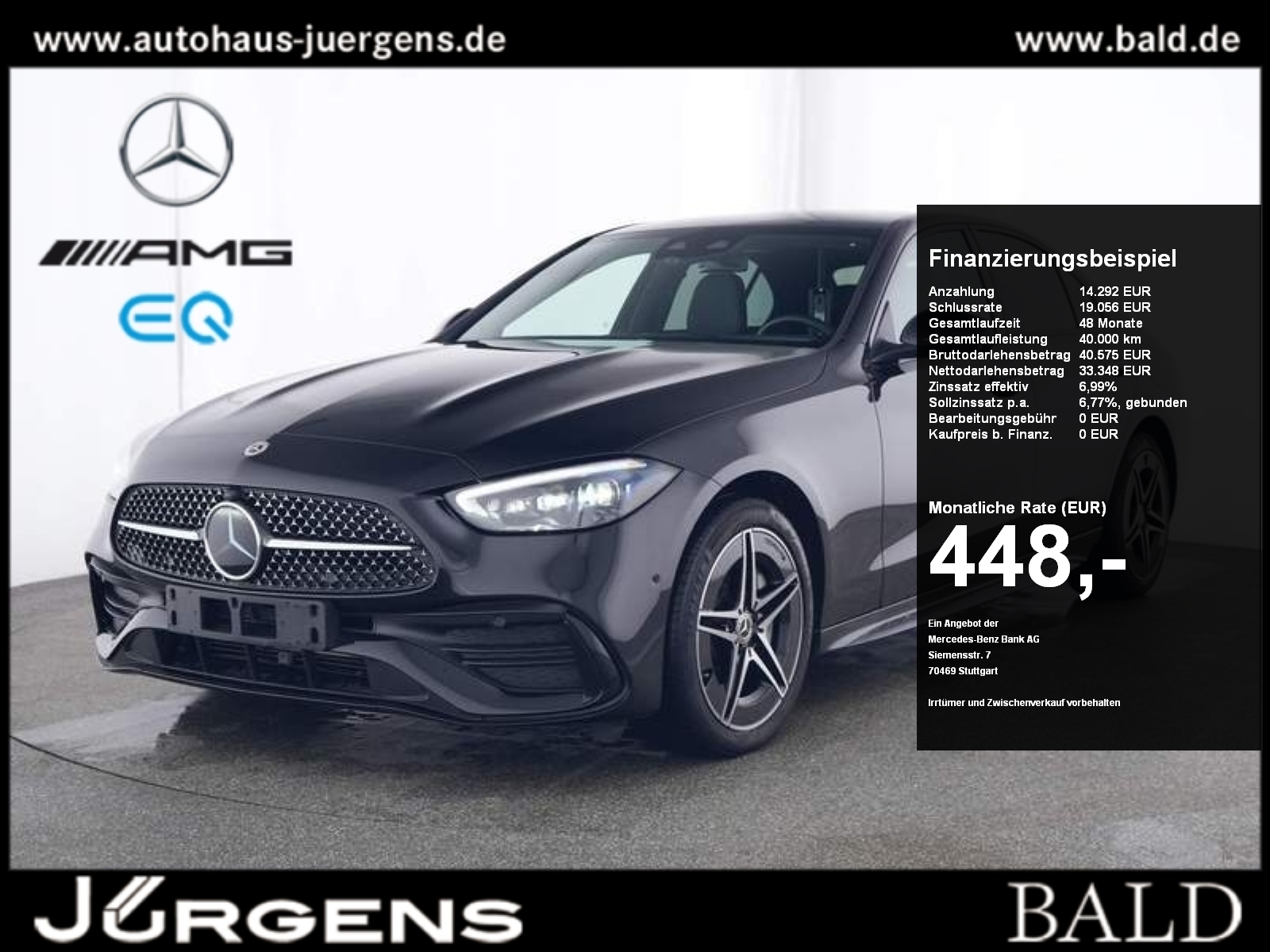 C 300 e AMG-Sport/DIGITAL/360/Night/Distr/AHK/18
