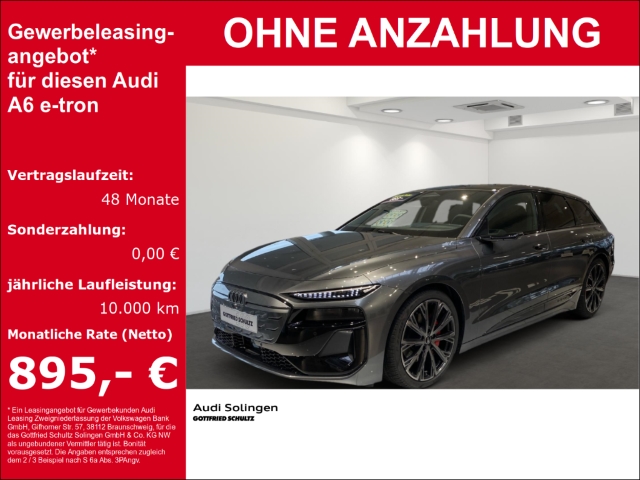 A6 e-tron Avant performance Edition one