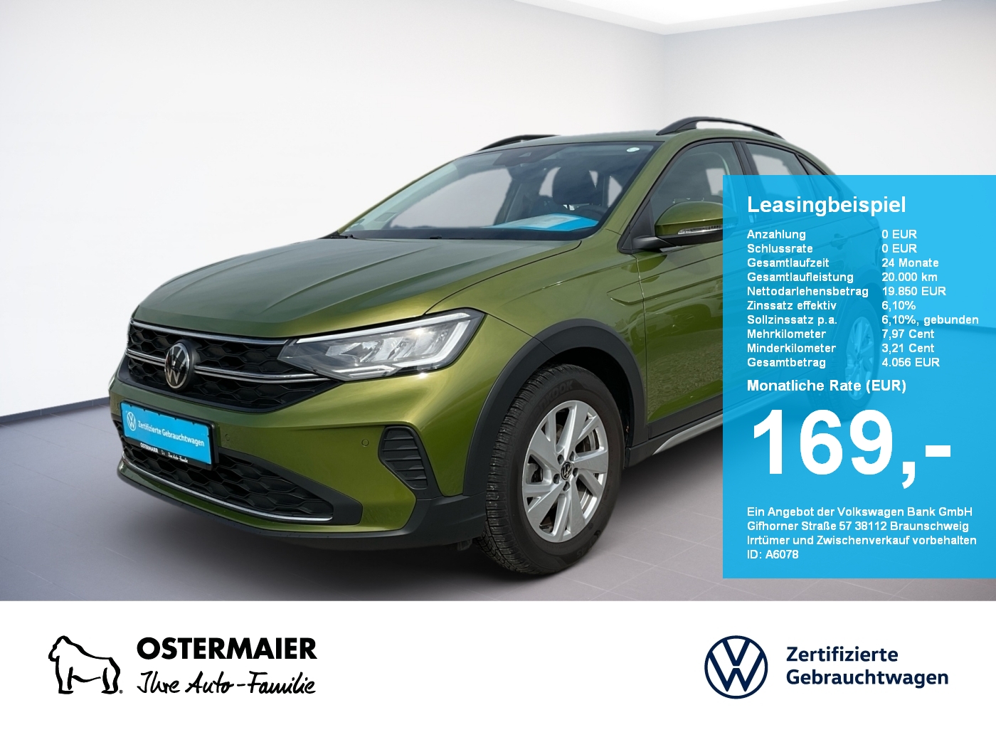 Volkswagen Taigo 1.0 TSI LIFE 95PS 5J-G VC APP-C