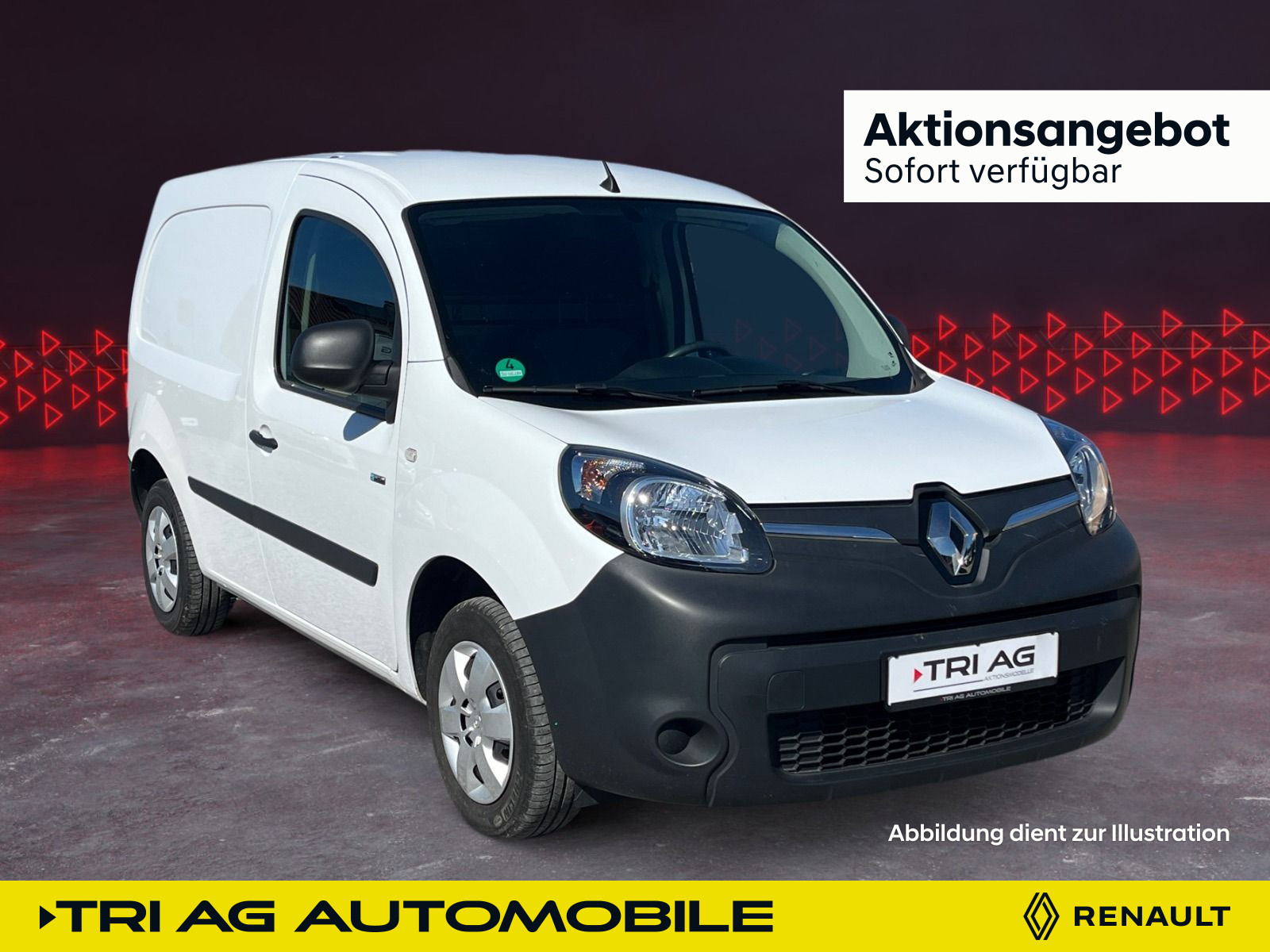 Kangoo Rapid Z.E. 100% Elektrisch inklusive Batterie
