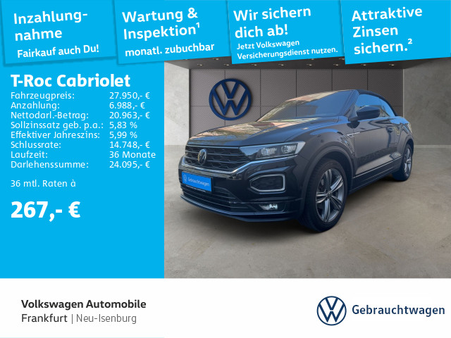 Volkswagen T-Roc Cabriolet 1.5 TSI R-Line beatsAudio