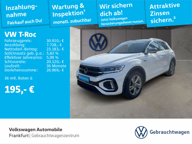 Volkswagen T-Roc 2.0 TDI R-Line Heckleuchten