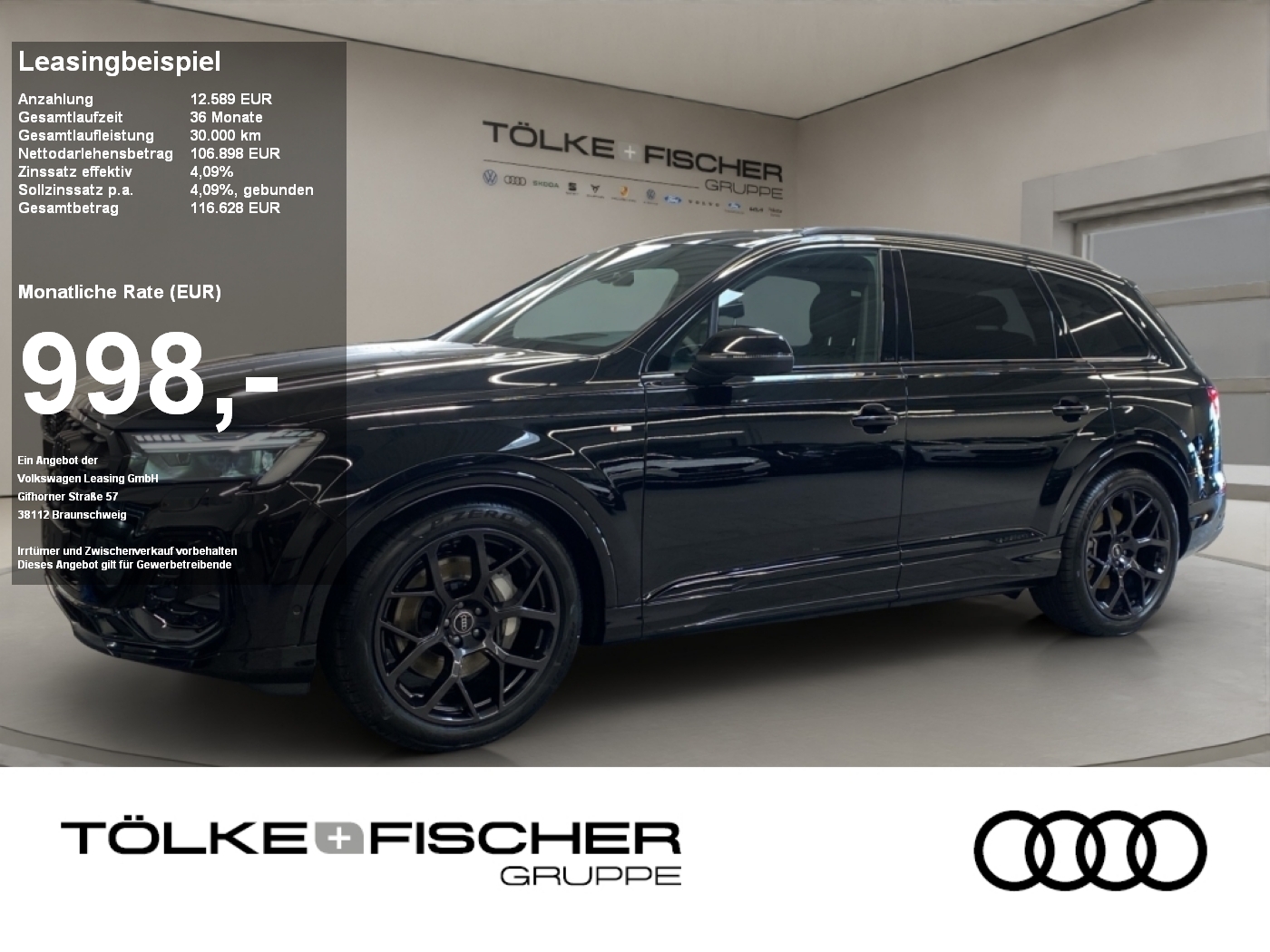 Q7 50 3.0 TDI quattro S-Line S-line el.Heck FLA