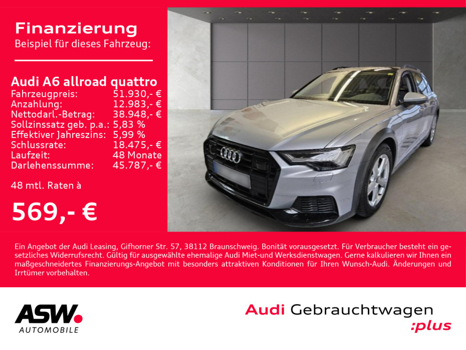 A6 allroad quattro 50 TDI tiptronic LED Pano AHK
