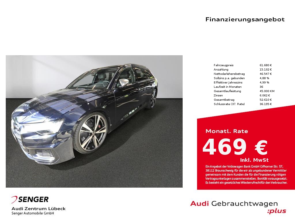 S6 Avant TDI tiptronic Pano HD-Matrix AHK B&O